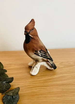 Vintage Goebel West Germany Porcelain Bird Figurine – Waxwing, brand: Goebel, condition: Very good, £4.99, £5.94 includes Buyer Protection