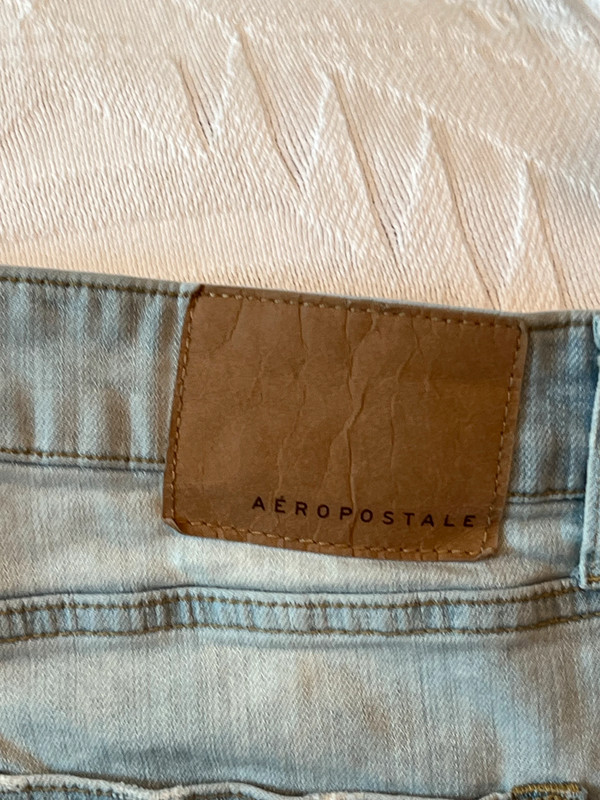 Aeropostale Slim Straight Blue Jeans Mens 32x30 5