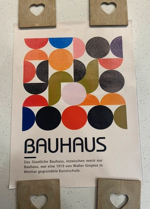 Vinyl Material Poster – Bauhaus, brand: Art, condition: New with tags, £7.00, £8.05 includes Buyer Protection
