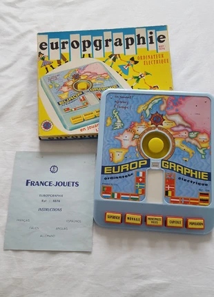 Jeu vintage Europgraphie, marca: france jouet, estado: Muito bom, tamanho: Tamanho único, €10.00, €11.20 inclui Proteção do Comprador