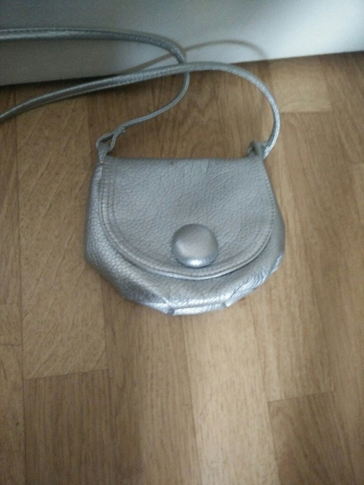 Mini sac argenté  1