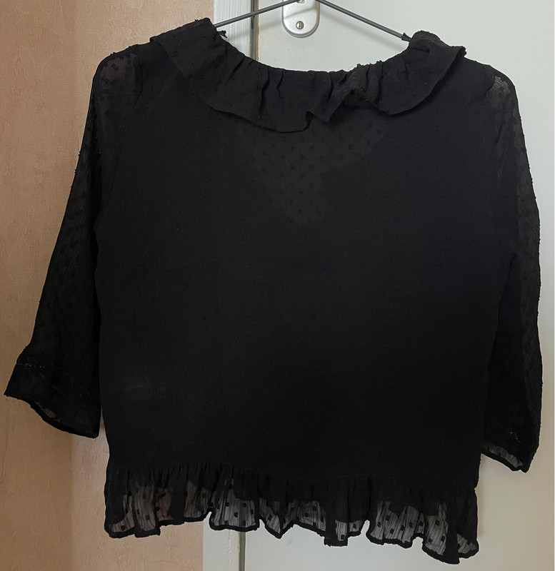 Blouse noire Zara 3