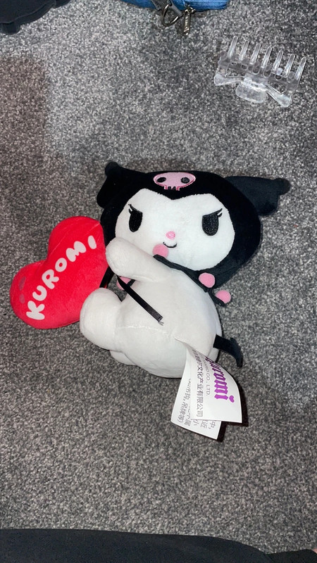Kuromi top stuffed animal