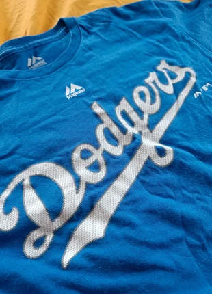 T-shirt officiel Dodgers, marke: Majestic, zustand: Gut, größe: S / 36 / 8, 4,00 €, 4,90 € inklusive Vinted-Käuferschutz