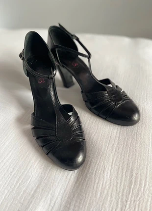 Chaussures à talons Eden Shoes – style vintage noir, marca: Eden Shoes, estado: Muito bom, tamanho: 40, €34.00, €36.40 inclui Proteção do Comprador