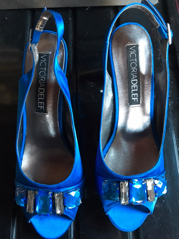 Chaussures bleu  1