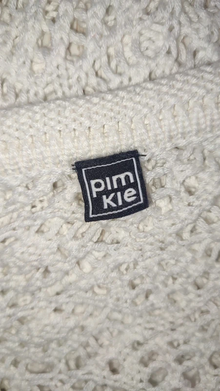 Pull blanc dentelle - photo numéro 3