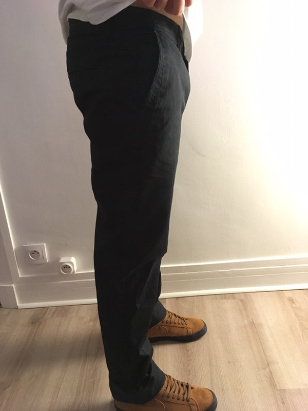 Pantalon Chino droit noir homme Zara taille (US) W32xL32 2
