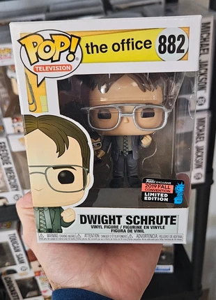 Funko Dwight Schrute #882, merk: Funko, staat: Heel goed, maat: Prematuur, tot 44 cm, € 90,00, € 95,20 inclusief Kopersbescherming