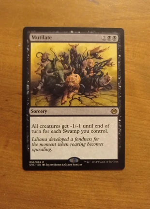 Mutilation, marke: Magic: The Gathering, zustand: Sehr gut, 1,50 €, 2,28 € inklusive Vinted-Käuferschutz