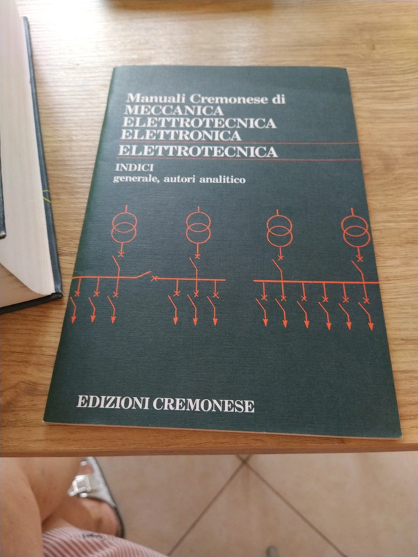 Manuale cremonese di elettrotecnica zanichelli - Vinted