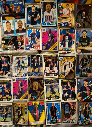 lot exceptionnel psg 37 cartes, marke: Paris Saint-Germain, zustand: Neu, 13,00 €, 14,35 € inklusive Vinted-Käuferschutz