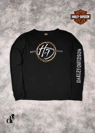 Harley Davidson Long Sleeve T-Shirt Black Gold Logo St. Paul Minnesota Thumb Hole Biker USA, marque: Harley Davidson, état: Très bon état, taille: M / 38 / 10, 21,50 €, 23,28 € Protection acheteurs incluse
