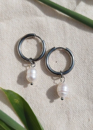 Boucles d'oreilles Argent inoxydable, marke: Boutique indépendante, zustand: Neu, mit Etikett, 30,00 €, 32,20 € inklusive Vinted-Käuferschutz