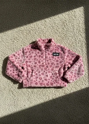 Sweat polaire rose “Baby Girl” imprimé léopard, brand: Ciel d’Ivoire, condizioni: Ottime, taglia: S / IT 40 / EU 36, €48.99, €52.14 include la Protezione acquisti