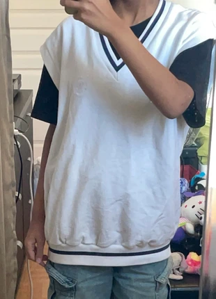 Oversized Sleeveless White Pull Uniform Shoujo Girl, brand: Vintage Dressing, condition: Very good, size: S / 36 / 8, €6.00, €7.00 includes Buyer Protection
