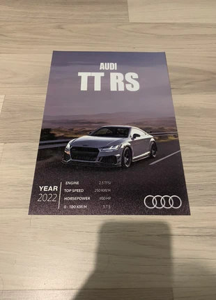 Affiche en toile audi tt rs, brand: Audi, condizioni: Nuovo senza cartellino, €9.99, €11.19 include la Protezione acquisti