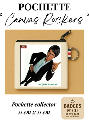 Jacques Dutronc – Dutronc – Pochette 11x11 cm – Canvas Rockers Collection, estado: Muy bueno, 7,50 €, 8,58 € Protección al comprador incluida