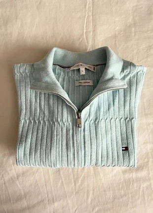 Gilet zippé Tommy Hilfiger Femme col montant taille M, merk: Tommy Hilfiger, staat: Heel goed, maat: M / 38 / 10, € 20,00, € 21,70 inclusief Kopersbescherming