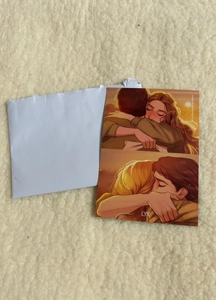 Charakterkarte + Brief an Leser/innen Divine Rivals – Rebecca Ross, zustand: Neu, 6,00 €, 7,00 € inklusive Vinted-Käuferschutz