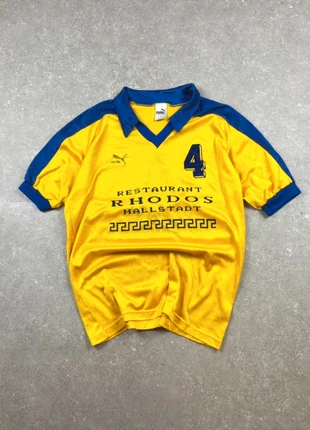 Vintage Puma Football Jersey Tee Shirt 1990s, brand: Puma, condizioni: Ottime, taglia: L, €19.99, €21.69 include la Protezione acquisti Pro