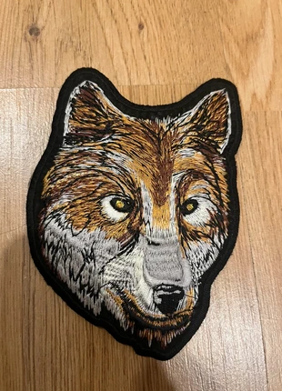 Toppa Patch Lupo - vintage, brand: Vintage Dressing, condizioni: Nuovo senza cartellino, €10.00, €11.20 include la Protezione acquisti