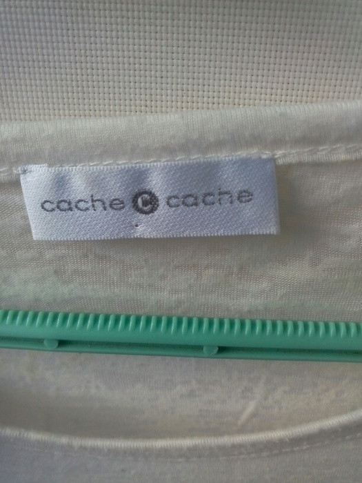 Top cache cache crème 2