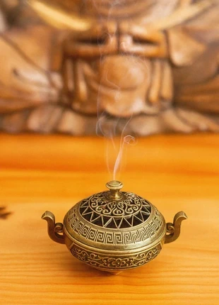 Brûleur d'encens vintage, zen, méditation., état: Neuf sans étiquette, 5,90 €, 6,90 € Protection acheteurs (Pro) incluse