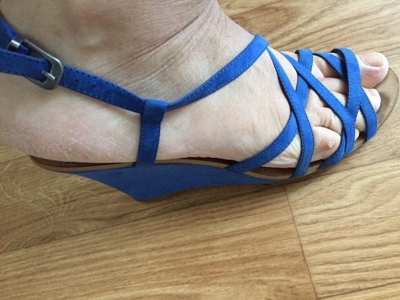 sandale compensé Zara 2