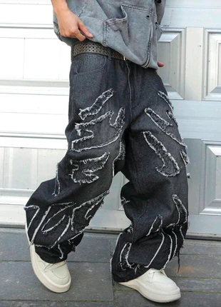 Jean y2k à surpiqures, brand: y2k, condizioni: Nuovo senza cartellino, taglia: M, €70.00, €74.20 include la Protezione acquisti