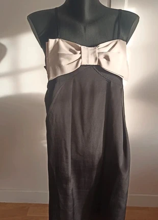 Robe noire et nude – élégante, originale et chic (Taille M/S), marke: Just Mila, zustand: Sehr gut, größe: M / 38 / 10, 20,00 €, 21,70 € inklusive Vinted-Käuferschutz