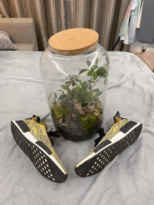 Adidas nmd yellow camo hot sale