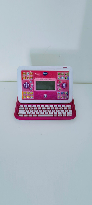 VTECH Genio Little app rosa, ordenador tableta infantil. -