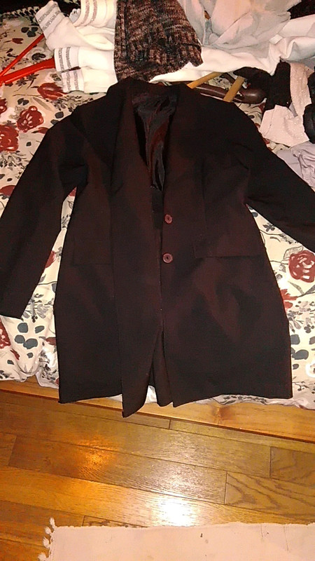 Veste de costard noir. 1