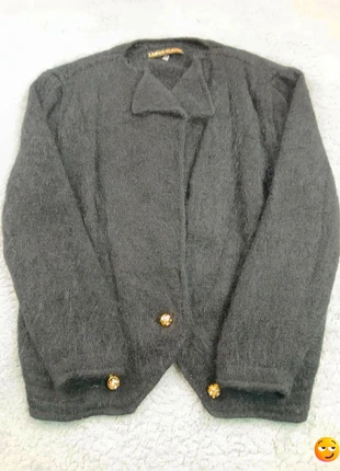 Gilet Cardigan Noir Ledex Mayor en laine , Taille XL - Femme, brand: Ledex Mayor, condition: Very good, size: XL / 42 / 14, €29.90, €32.10 includes Buyer Protection Pro