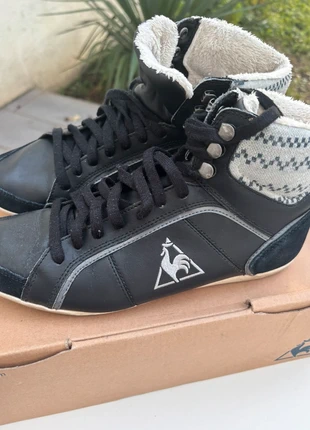 👟 Baskets montantes noires fourrées Le Coq Sportif – modèle Victoire Lea shearling Taille 38, marca: Le Coq Sportif, estado: Muito bom, tamanho: 38, €9.00, €10.15 inclui Proteção do Comprador