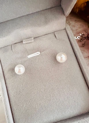 Boucles d’oreilles perles blanches – Argent S925, marke: Fabrication Artisanale, zustand: Sehr gut, 16,99 €, 18,54 € beinhaltet Vinted-Käuferschutz Pro