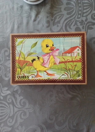 Puzzle vintage cubes, brand: Garnier, condition: Good, €5.00, €5.95 includes Buyer Protection