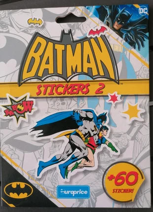 60 stickers Batman, marca: Batman, estado: Novo com etiquetas, €3.00, €3.85 inclui Proteção do Comprador