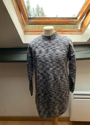 Pull long femme XL gris et noir vintage, marque: Vintage Dressing, état: Très bon état, taille: XL / 42 / 14, 10,00 €, 11,20 € Protection acheteurs incluse