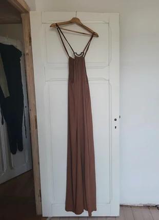 Robe longue marron noisette dos nu, marke: Mango, zustand: Neu, mit Etikett, größe: M / 38 / 10, 18,00 €, 19,60 € inklusive Vinted-Käuferschutz