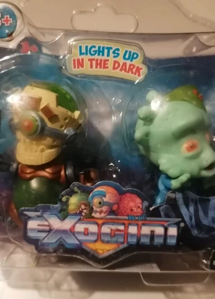 Figurines exogini robot jeeko et Tim squid, brand: Exogini, condizioni: Nuovo con cartellino, taglia: 4 anni / 104 cm, €5.00, €5.95 include la Protezione acquisti