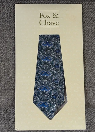 Fox and Chave blue tie, brand: Fox & Chave, condition: New with tags, £15.00, £16.45 includes Buyer Protection