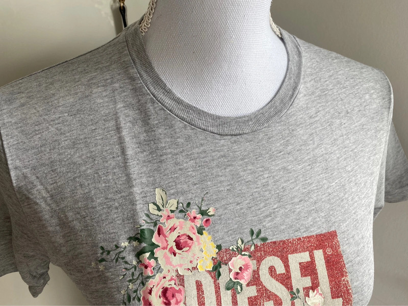 wNEU mädchen, T-Shirt, Diesel grau Größe 158/164 3