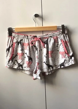 Short de nuit imprimé animal / Pantalones cortos de noche patrón animal Etam, marque: Etam, état: Très bon état, taille: XS / 34 / 6, 6,00 €, 7,00 € Protection acheteurs incluse