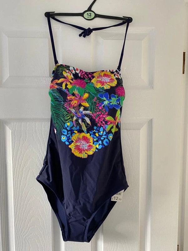 Size 12 sale swimming costume