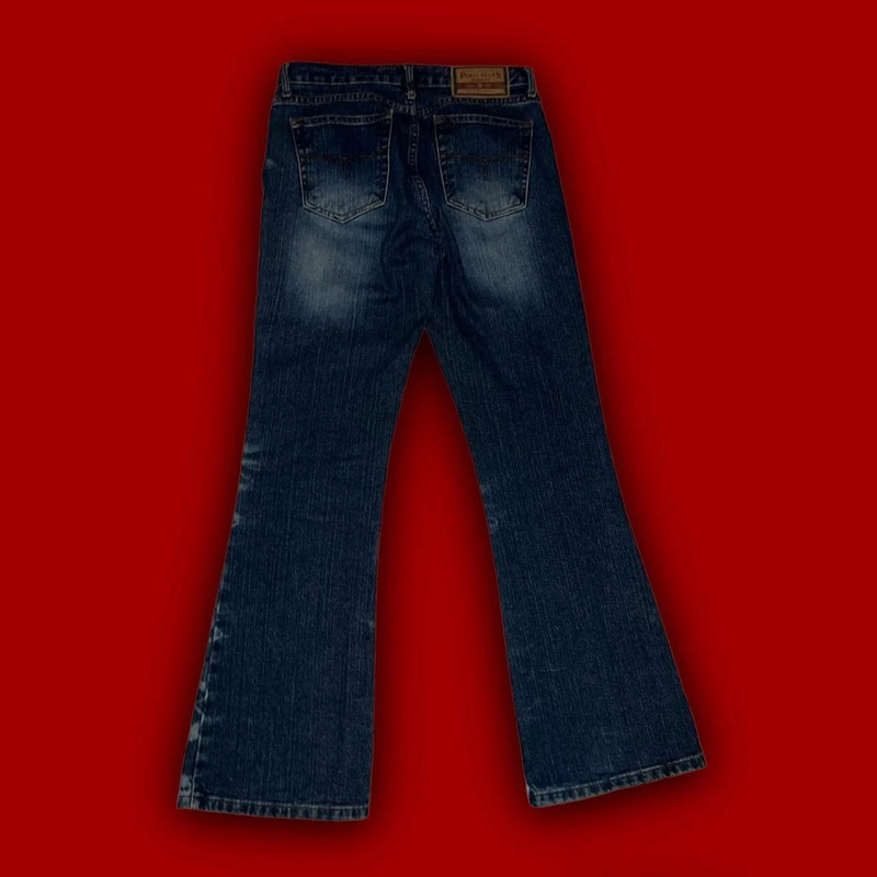 Y2K Paris Blues Denim Flare Jeans 3