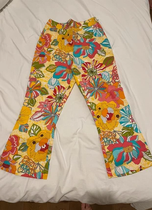 Pantalon capri évasé 60s, marca: Reclaimed Vintage, estado: Novo sem etiquetas, tamanho: S / 36 / 8, €8.00, €9.10 inclui Proteção do Comprador