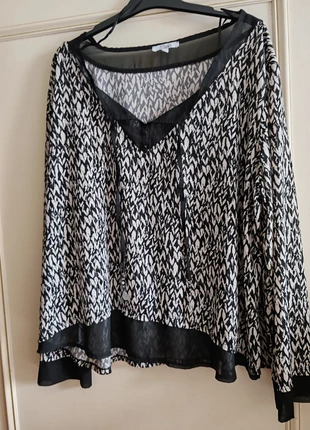 Blouse, staat: Nieuw zonder prijskaartje, maat: 5XL / 50 / 22, € 4,99, € 5,94 inclusief Kopersbescherming