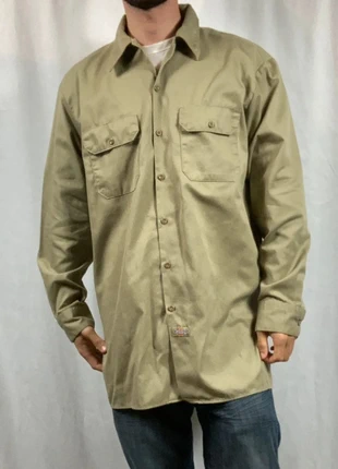 Chemise Dickies Beige manches longues taille L, marque: Dickies, état: Satisfaisant, taille: L, 9,99 €, 11,19 € Protection acheteurs (Pro) incluse